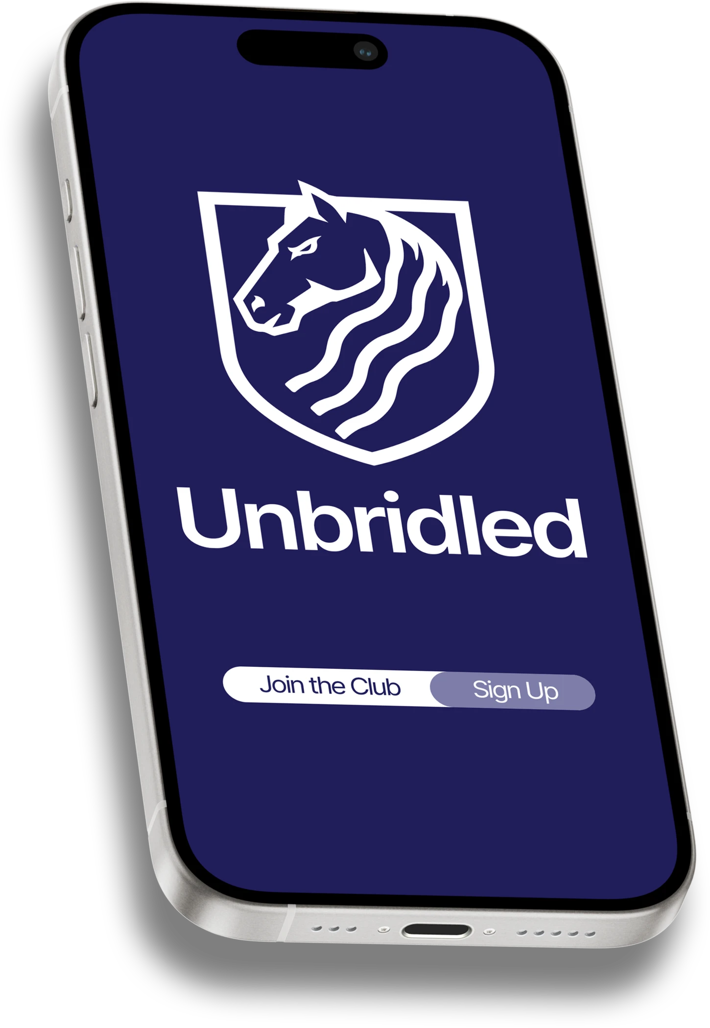 The Unbridled Racing app